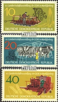Produktbild von Briefmarken DDR 1962 Mi 895-897 (kompl.Ausgabe) postfrisch Nationale Landwirtschaftsausstellung