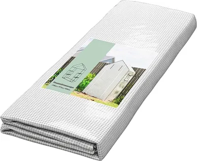 Produktbild von Gewächshausfolie 1,4 x 1,9 m wasserdicht UV-Schutz Fenster Tunnelfolie weiß