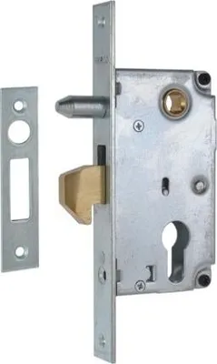 Produktbild von F-30 Hakenriegel Schloss für Schiebetore 72/30 mm Zylinderaufnahme