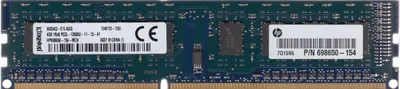 Produktbild von Kingston 4GB DDR3 1600 MHz DIMM 1,35V Ram Speicher KVR16LN11/4 HP-698650 240Pin