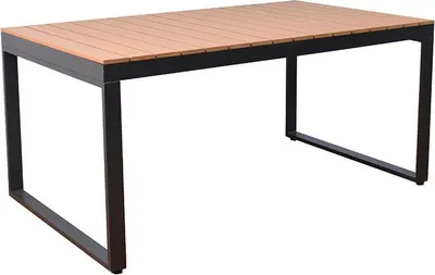 Produktbild von HOME DELUXE Gartentisch SIERA – 160 x 90 cm aus robustem Aluminium | Gartenmöbel, Gartengarnitur, Balkontisch