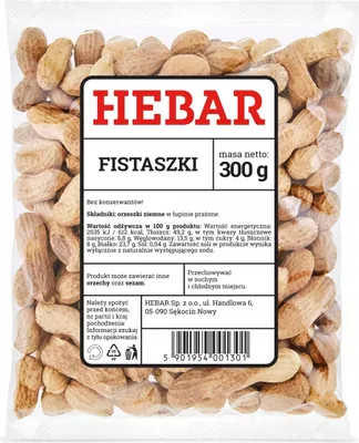 Zdjęcie produktu dla Orzeszki ziemne w łupinach 300 G - Prażone orzeszki ziemne - Prażone i niesolone - Świeże i chrupiące