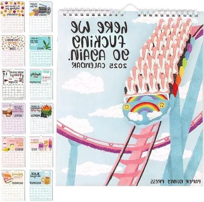 Image de Calendrier mural 2025 - Organisation et gestion du temps