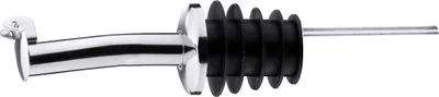 Produktbild von Flaschenausgießer, aus Edelstahl, hochglänzend, Variante auswählbar : mit Käppchen Variante: mit Käppchen