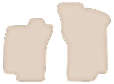 Produktbild von DURBAN Beige Velours-Fußmatten vorne für Fiat Tipo I Schrägheck (1988-1995)