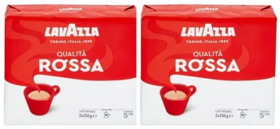 Image de Café moulu Qualita Rossa 4 x 250 g - Lavazza