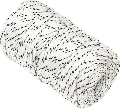 Obrázek produktu pro vidaXL Lodní lano opletené bílé 2 mmx100 m Polyester