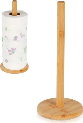 Obrázok produktu pre Drevený stojan na papierové uteráky 29,5 cm