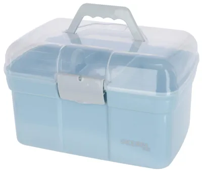 Immagine prodotto di KERBL Pflegebox Blau 30 x 20 x 19 cm (herausnehmbarer Einsatz /Tragegriff)