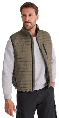 Produktbild von Stooker Men HENRIK Herren Steppweste Regular Fit M olive