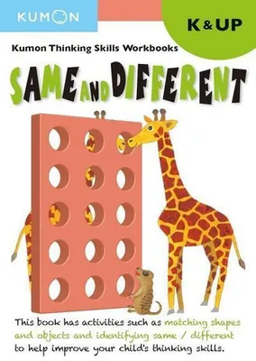 Image de Kumon Thinking Skills Workbooks K: Same and Different