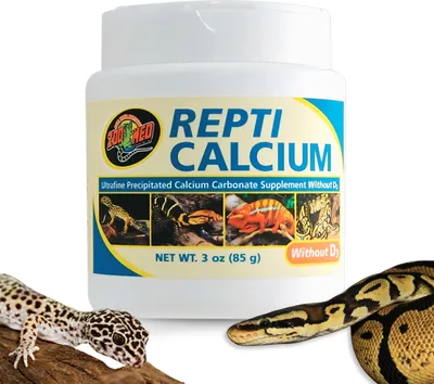 Produktbild von ZOOMED Repti Calcium 85g - Calcium für Reptilien und Amphibien ohne Vitamin D3
