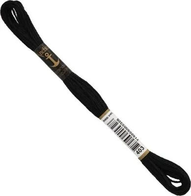 Zdjęcie produktu dla Anchor Stranded Bawełna 00403 8 m Przędza do haftu