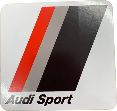 Immagine prodotto di Adesivo originale Audi Sport 10x10cm autoadesivo