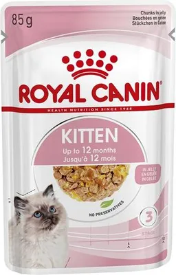 Produktbild von Royal Canin Kitten Gravy, Kitten, jede Rasse, Huhn, 85 g
