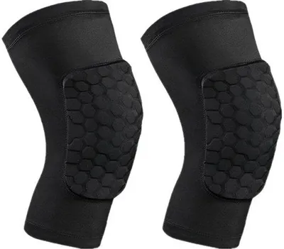 Obrázok produktu pre Chrániče kolien na basketbal a americký futbal, ochranná výstroj, športové chrániče nôh – M