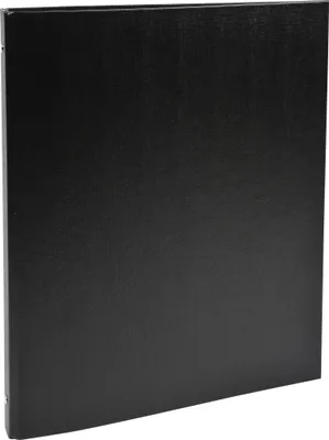 Produktbild von Exacompta 20x Ringbuch rembordiert PP 4Ring 15mm Rücken 20mm A4 Schwarz 51151SE