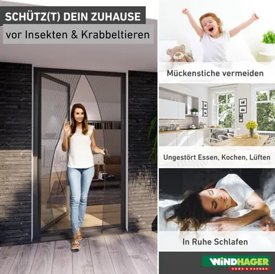 Produktbild von Fliegengitter Magnetvorhang