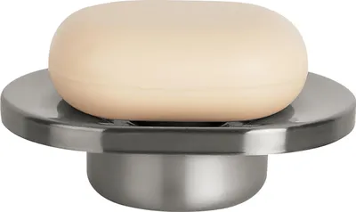 Immagine prodotto di Spirella portasapone accessori decorativi per il bagno portasapone "Nyo" Dimensioni: 11,5 x 9 x 3 cm - argento opaco