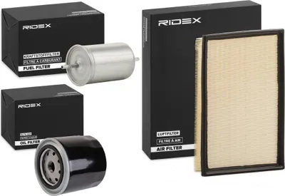 Produktbild von RIDEX Filterset Inspektionspaket Filtersatz für VOLVO 940 II Kombi (945) 940 II (944)