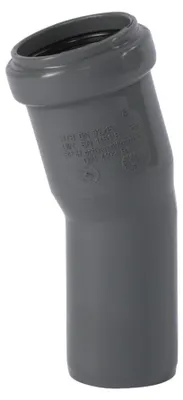 Immagine prodotto di Curva HT 50 mm, HTsafeB 15 Gradi per Scarico Silenzioso