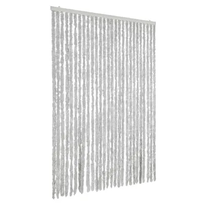 Produktbild von vidaXL Fliegenvorhang Grau 118x220 cm Chenille