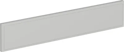 Produktbild von Küchenfront Vicco R-Line Weiß Landhaus 59.6 x 11.2 cm Möbelfront für den Herdumbauschrank, Model 36340