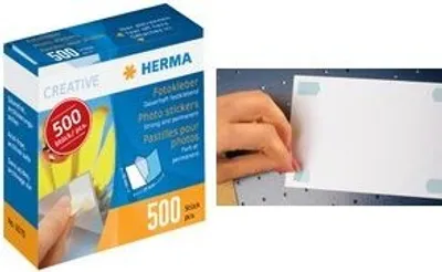 Produktbild von HERMA Foto Kleber im Kartonspender Inhalt: 1.000 Stück
