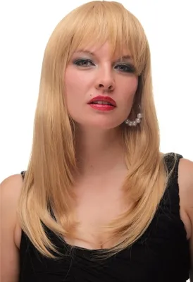 Produktbild von WIG ME UP Blonde Perücke mit Pony, 6310-611B
