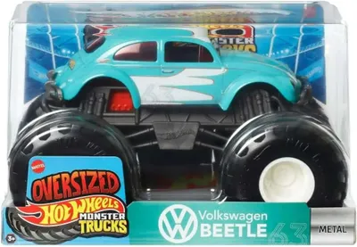 Produktbild von Hot Wheels Monster Trucks JCC93, Monstertruck, 3 Jahr(e), Metall, Kunststoff, Schwarz, Blau, Weiß