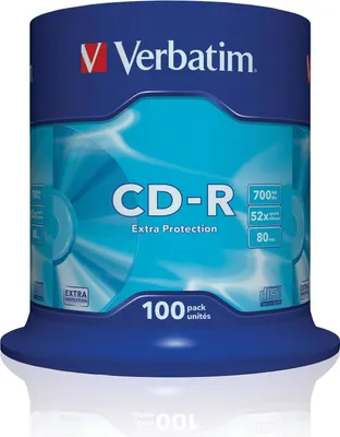 Produktbild von Verbatim CD-R Rohlinge 700MB 100er Spindel