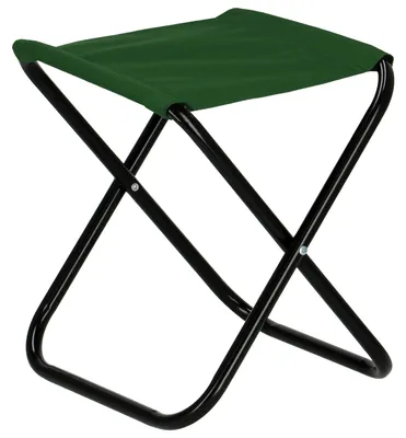Productafbeelding van Campingkrukje | Opvouwbaar | Groen/Zwart
