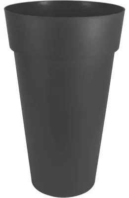 Image de EDA Vase Toscane XXL - Ø 48 x H 80 cm - 90 L - Anthrazitgrau