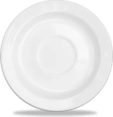 Produktbild von Churchill Alchemy Untertasse 15cm, 24 Stück, Weiß, Rund