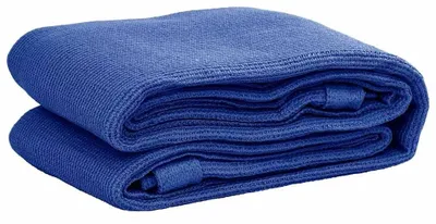 Imagen del producto de Alfombra para toldo, suelo para toldo de camping, caravana, tienda, balcón y uso en exteriores. Resistente, impermeable y fácil de limpiar. Color azul. Dimensiones: 250 x 550 cm