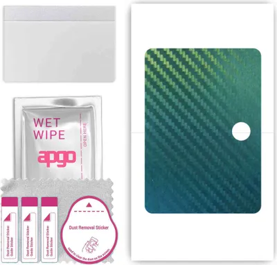 Produktbild von apgo Rückseite Schutzfolie, Skin, kompatibel mit OnePlus Pad, Hinten Displayschutzfolie aus Vinylfolie, kratzfest, einfache Montage - Kohlenstoff-Chamäleon CAKA1