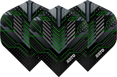 Produktbild von KOTO ZIZ-Matrix NO2 Green - Dart Flights