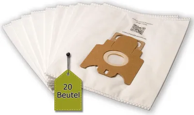 Produktbild von eVendix Staubsaugerbeutel eVac 08, 20 Stk + 2 Mikro-Filter ähnlich MENALUX 3100