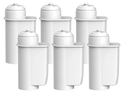 Immagine prodotto di Filtri per l'acqua di ricambio per le macchine da caffè Siemens serie EQ, compatibili con Brita Intenza TZ70033A, confezione da 6 pezzi