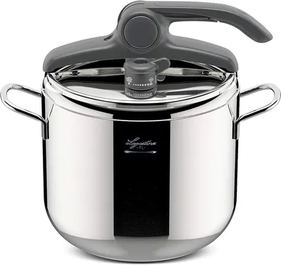 Produktbild von Lagostina Irradial Control Lagoeasy'UP 7 l Schnellkochtopf aus Edelstahl 18/10,