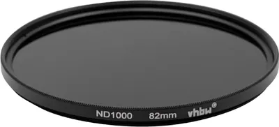 Produktbild von vhbw Universal ND-Filter ND 1000 für Kamera Objektive mit 82 mm Filtergewinde - Graufilter