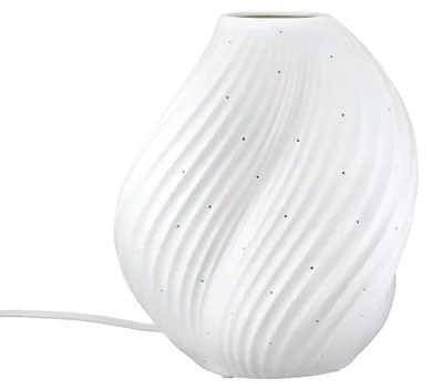 Immagine prodotto di Gilde Tischleuchte, "Swing", Porzellan, weiß, VE 1, H. 23 cm, D. 20 cm 57808 4063387578087