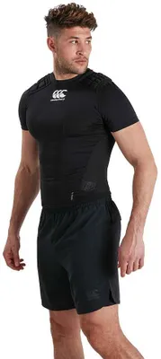 Image de Canterbury Gilet de protection Rugby noir-blanc-argent XL respirant