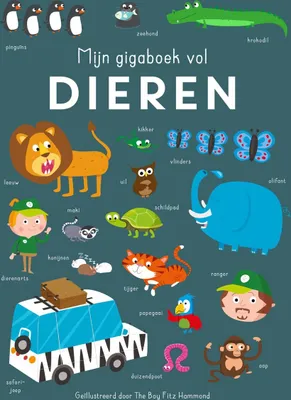 Productafbeelding van Mijn Gigaboek Vol Dieren