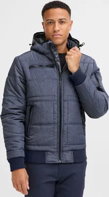 Produktbild von BLEND BHBoris Herren Winterjacke Steppjacke Jacke gefüttert mit abnehmbarer Kapuze Reißverschlusstaschen Regular fit