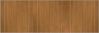 Produktbild von vidaXL Teppich Rechteckig Braun 100x300 cm Bambus