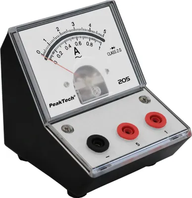 Produktbild von PeakTech P 205-09 - Analog-Amperemeter 0 - 1 A - 5 A AC