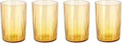 Immagine prodotto di Bicchiere da acqua Bitz Kusintha Amber 280 ml - 4 pezzi