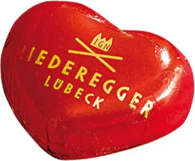 Produktbild von Niederegger Marzipan Herzen 80x12,5g