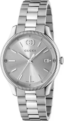 Produktbild von Damenuhr Gucci G-TIMELESS Silberfarben